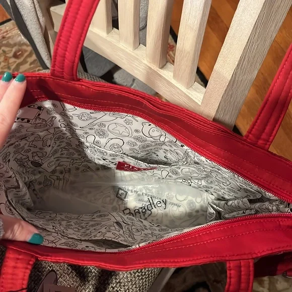 Disney x Vera Bradley festive Toy Story tote with coin purse NWT - Picture 4 of 4